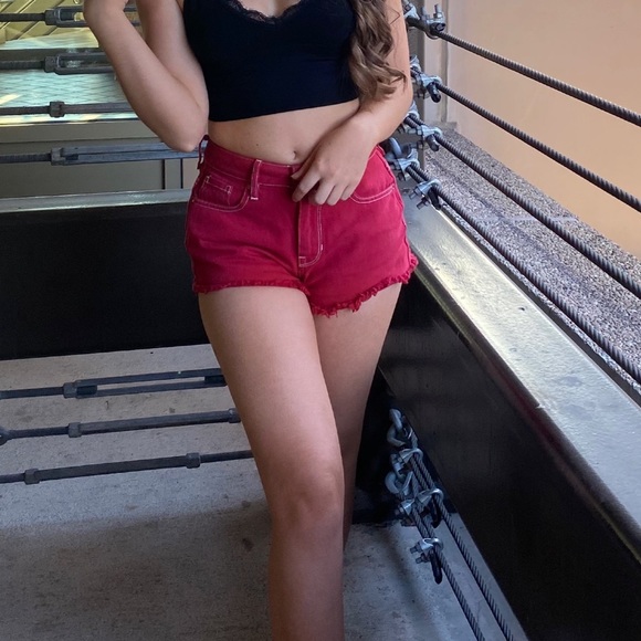 Shorts Red Shorts Poshmark